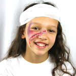 How to use wax and fake blood