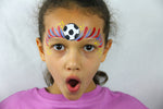 FOOTBALL CROWN FACE PAINT
