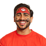 Moustache Face Paint
