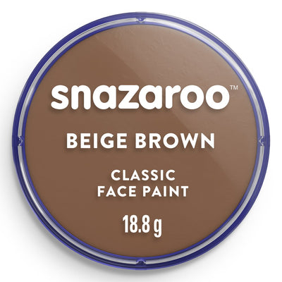 SNZ CLASSIC FACE PAINT 18ML BEIGE BROWN [CLOSED DHI]