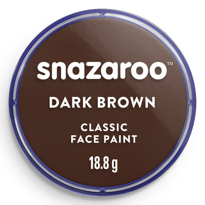 SNZ CLASSIC FACE PAINT 18ML DARK BROWN [CLOSED DHI]