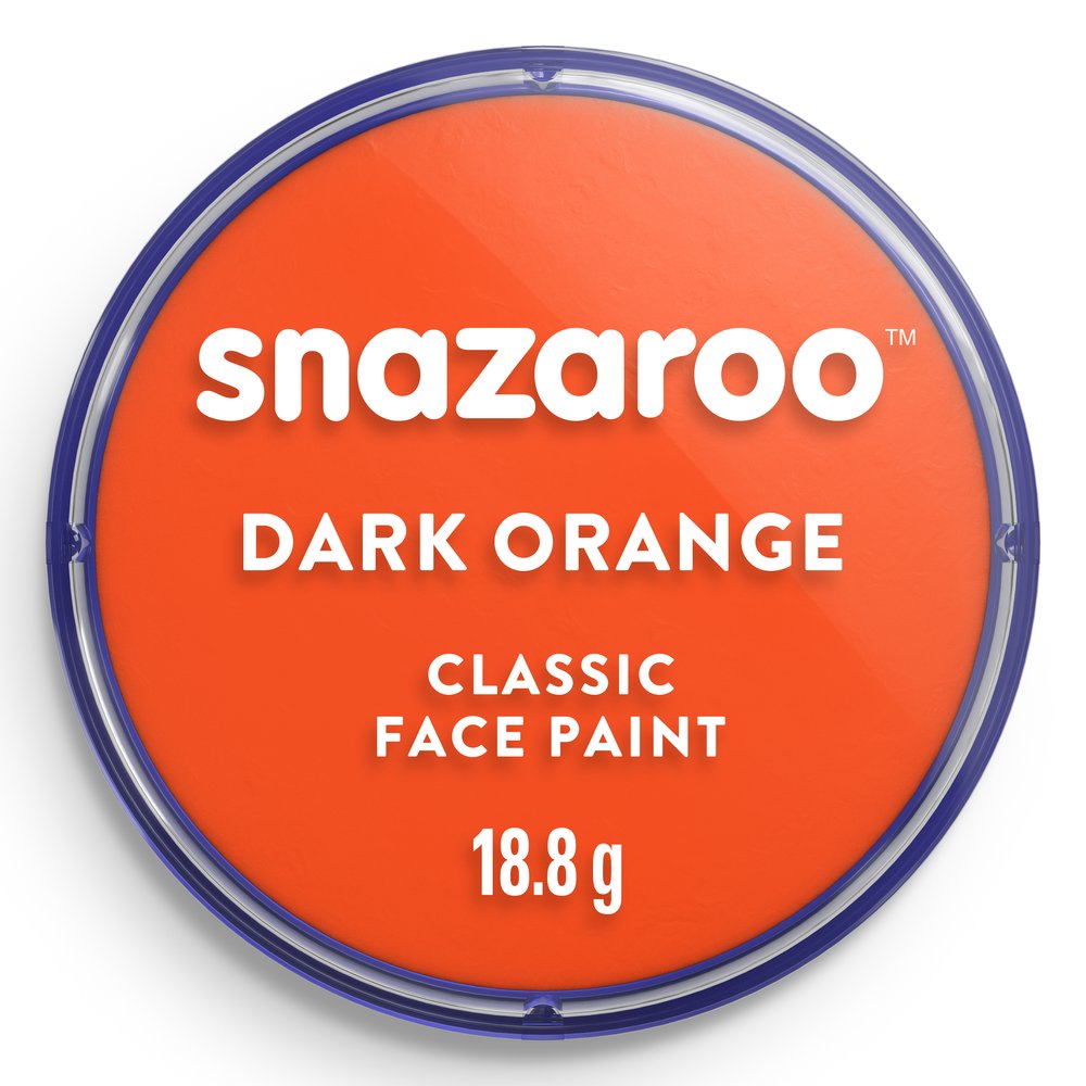 Classic Face Paint - Dark Orange – Snazaroo