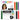 SNZ CRAYON STICKS HALLOWEEN 6 PACK [NO CE] [OPPEN DHI] [766416496591] [766416496034]