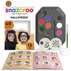 Halloween Characters Face Paint Kit