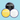 Three Snazaroo face paint pots in black, yellow, and white on a light blue background.
